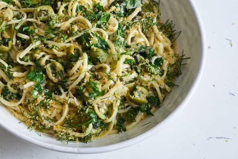 Tasteful Green Olive Pasta recipe you can make at home